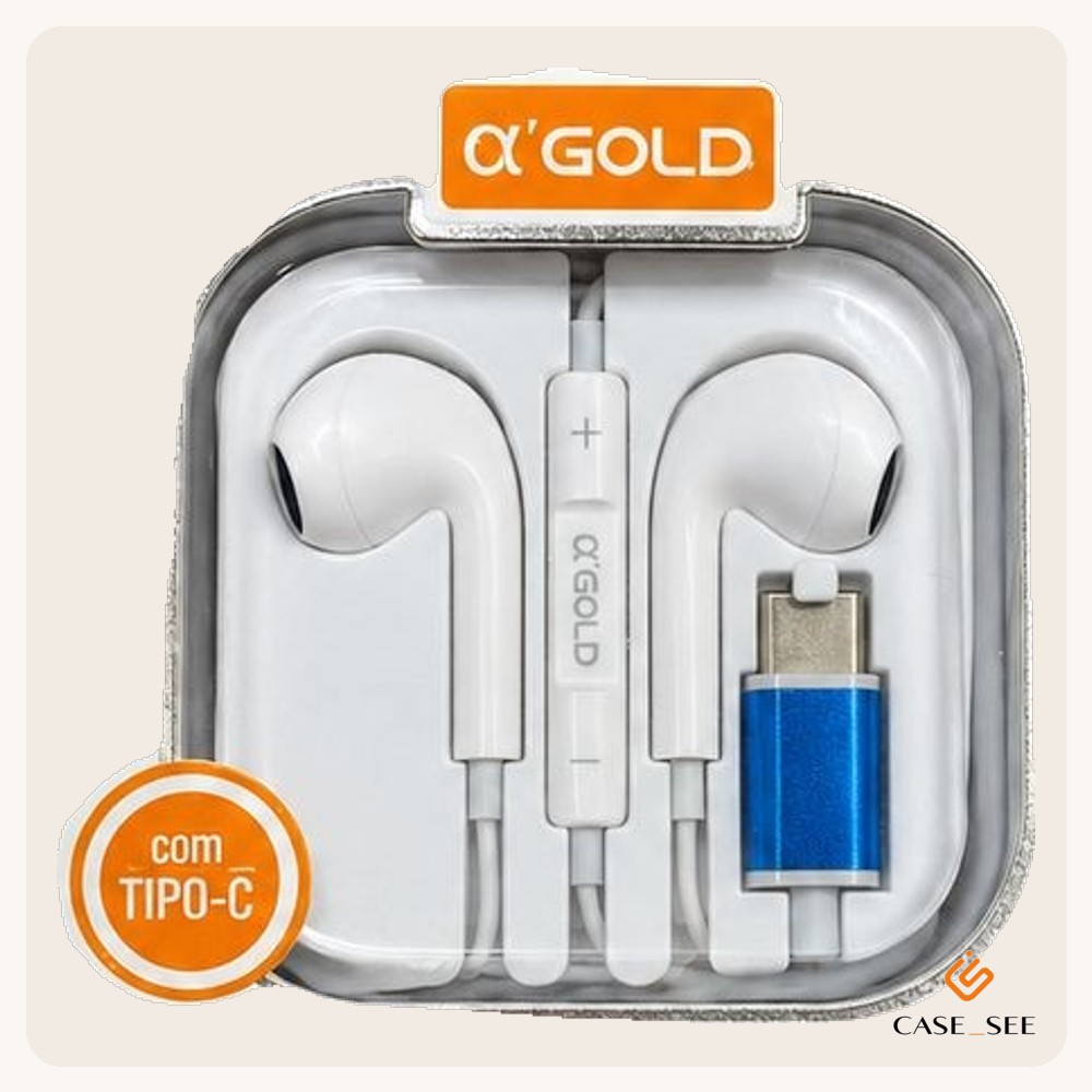 FONE COM FIO TIPO C FN-A77L
